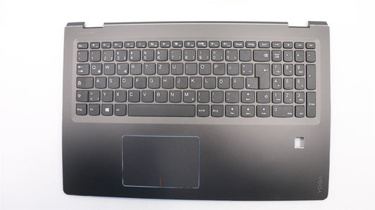 Lenovo Yoga 510-15IKB Keyboard Palmrest Top Cover German Black 5CB0M32706