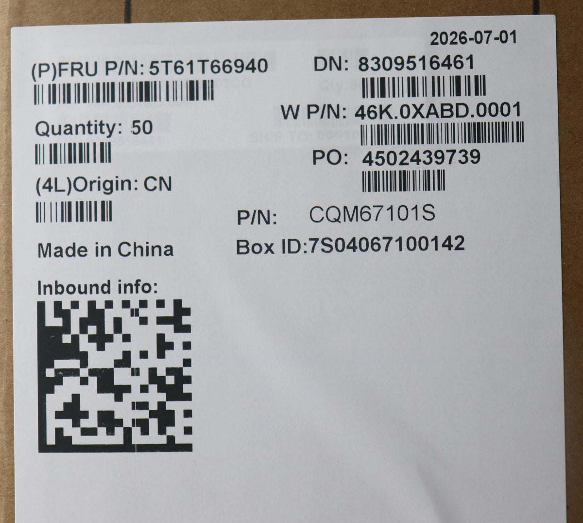Lenovo CS25 P1 Curie2 Taifang Forcepad Touchpad Board 5T61S92895