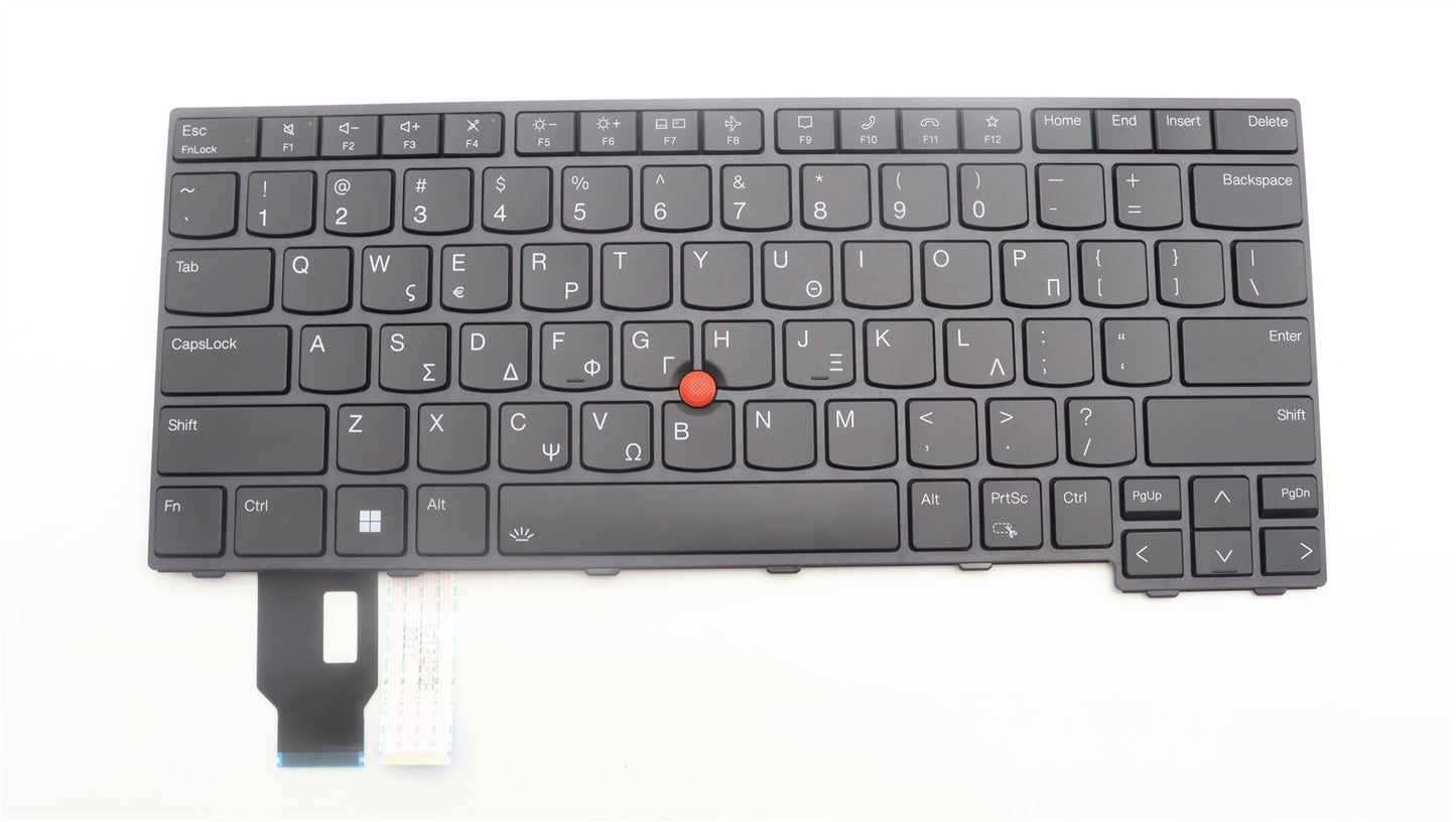 Lenovo ThinkPad P14s 4 P14s 3 L14 4 T14 4 Keyboard Greek Black 5N21D68172