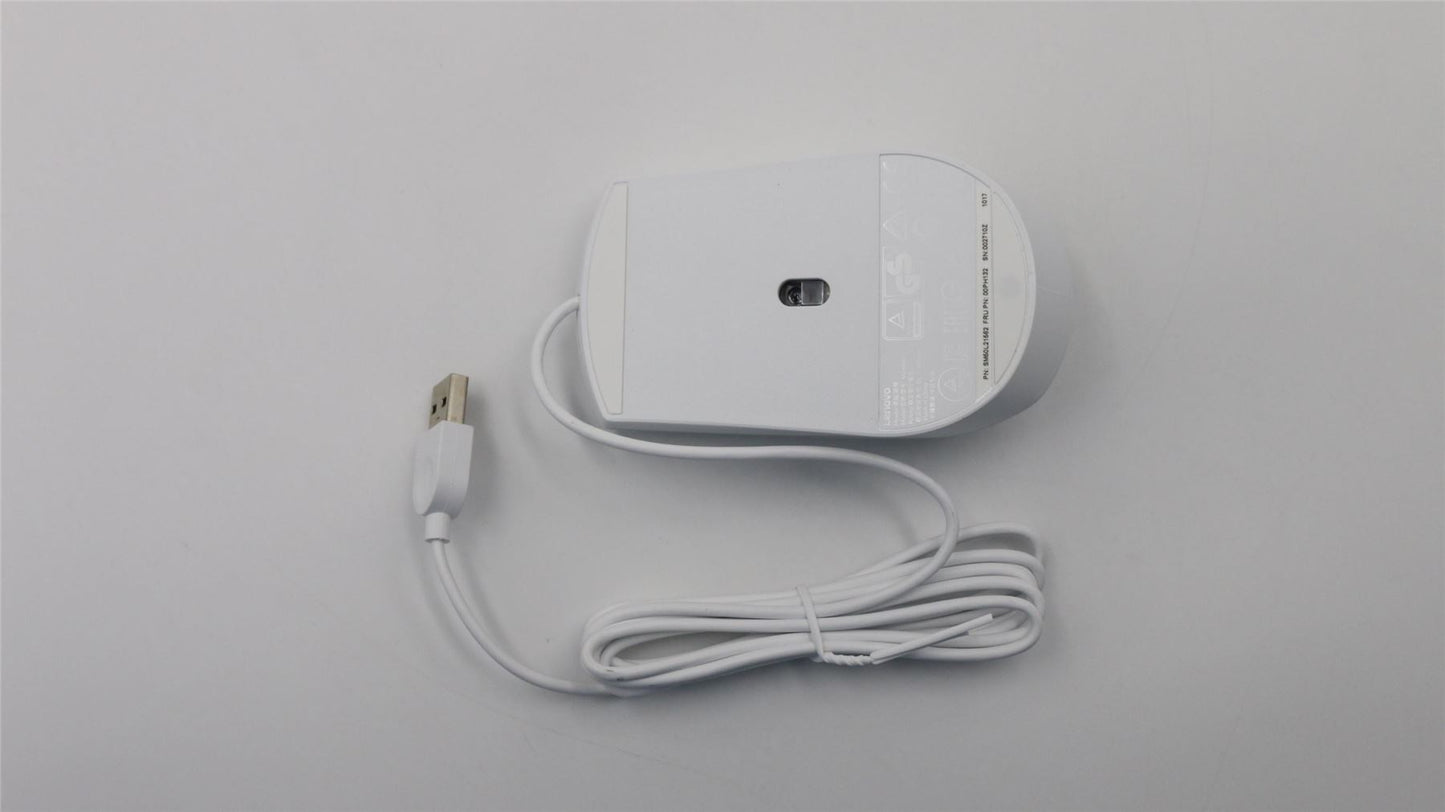 Lenovo IdeaCentre A340-24ICB A340-24IGM A340-24IWL USB Wired Mouse White 00PH132