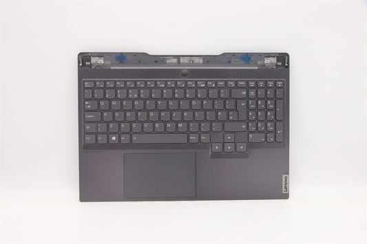 Lenovo S7 15ACH6 Palmrest Cover Touchpad Keyboard UK Grey 5CB1C93758