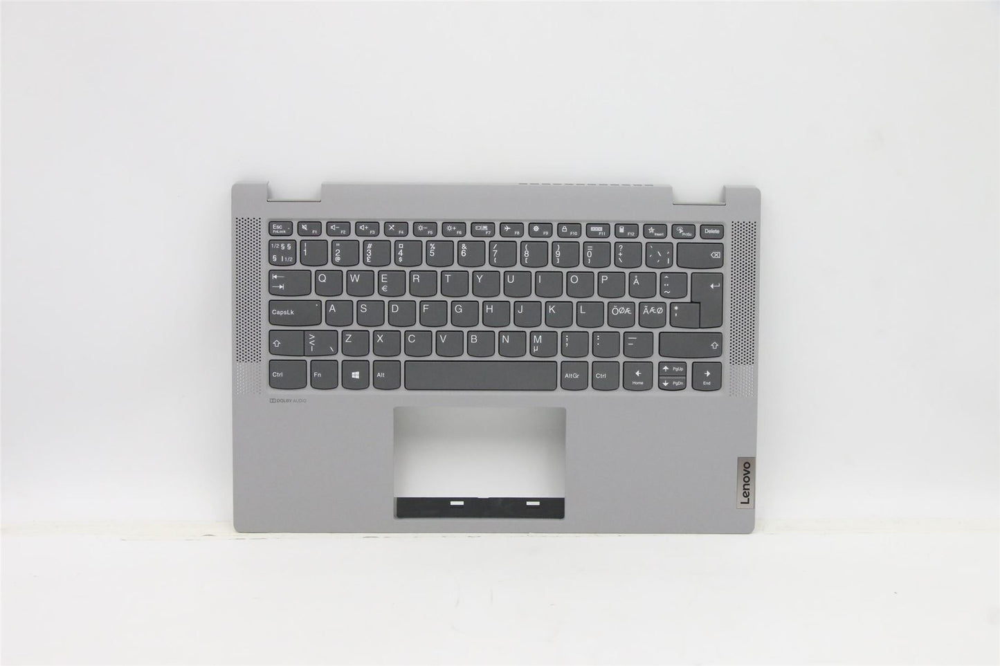 Lenovo IdeaPad 5-14ITL05 Palmrest Cover Keyboard Nordic Grey 5CB0Y85352