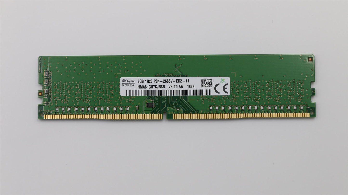 Lenovo MEMORY 8GB DDR4 2666MHz ECC UDIMM 01AG628