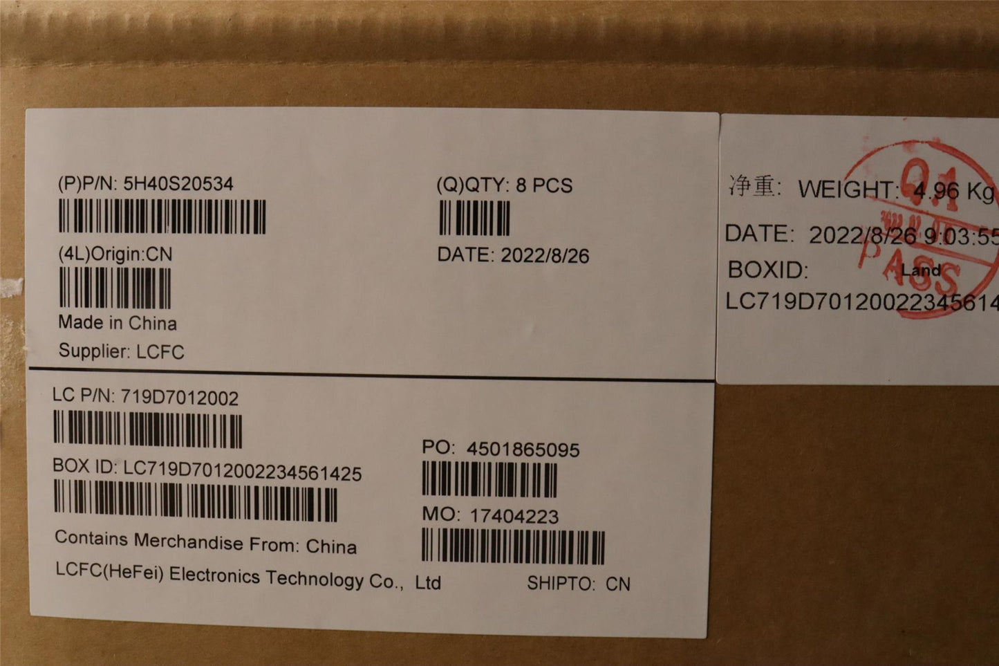 Lenovo Thermal module L 82RE FCN 5H40S20534