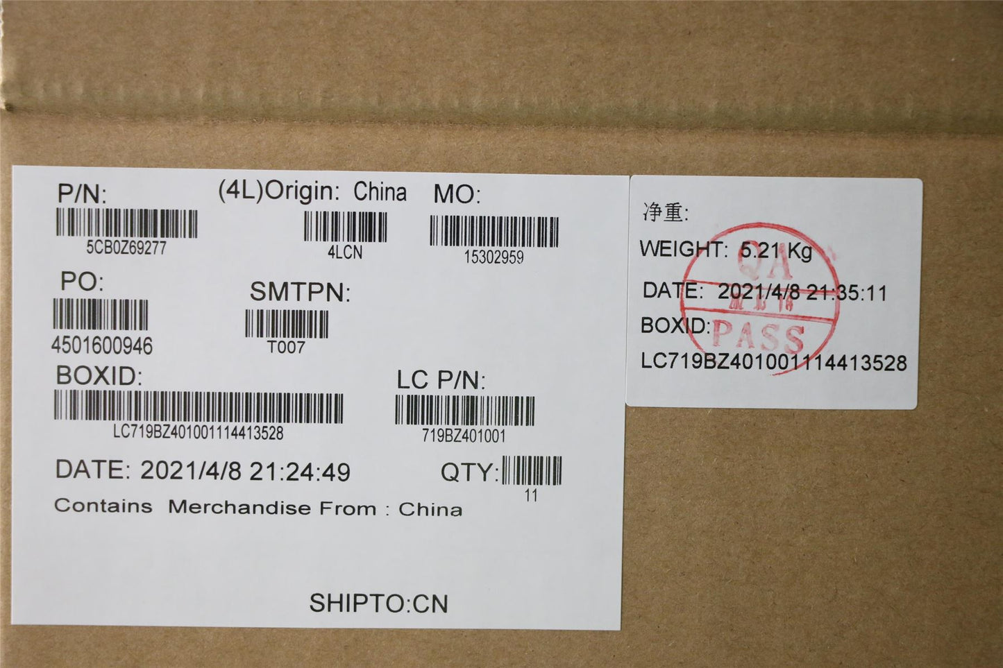Lenovo COVER FRU T15G2_C_COV_SUB_ASSY_WO_FPR 5CB0Z69277