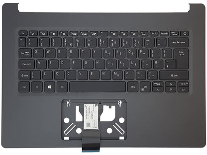 Acer Aspire A314-22 Palmrest Cover Keyboard UK Black 6B.HVVN7.031