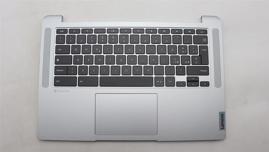 Lenovo Slim IP 3 14M868 Palmrest Cover Touchpad Keyboard Italian Grey 5CB1L30350