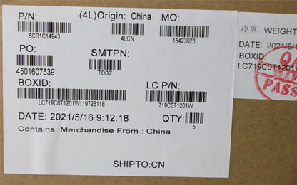 Lenovo 5 16ACH6H Palmrest Cover Touchpad Keyboard Arabic Slate Grey 5CB1C14943