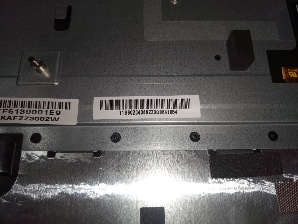 Lenovo LZB Upper Case W/KB-CZE Czech Keyboard 90204069