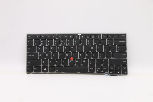 Lenovo ThinkPad 13 2 Keyboard US International Silver Backlit 01EN917