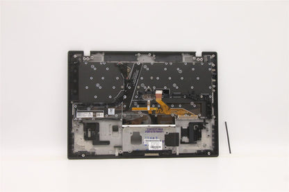 Lenovo Nano X1 1 Keyboard Palmrest Top Cover German Black 5M11B38411