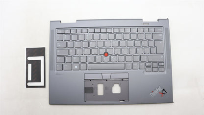 Lenovo ThinkPad X1 8th Gen Keyboard Palmrest Top Cover French Grey 5M11H62410