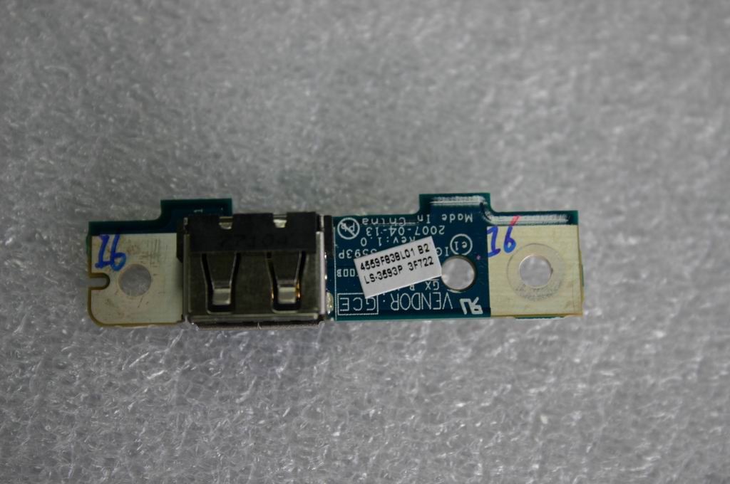 Lenovo IGT10 USB接口板w/线LS-3593P 71C00638001 USB Board 11009443
