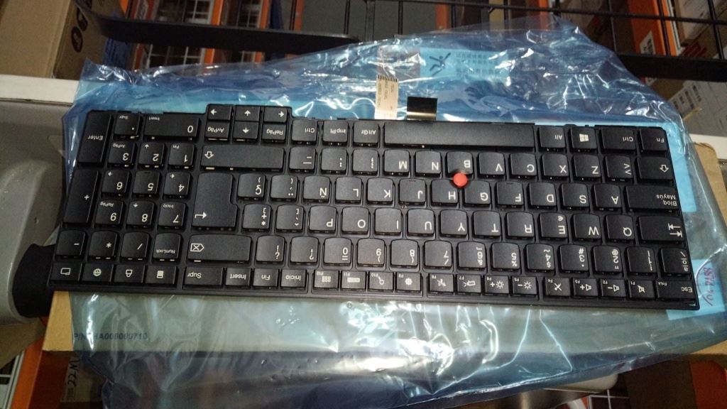 Lenovo ThinkPad L560 Keyboard Spanish Black 00PA585