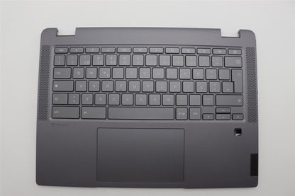 Lenovo 5 14IAU Palmrest Cover Touchpad Keyboard Portuguese Storm Grey 5CB1J35763