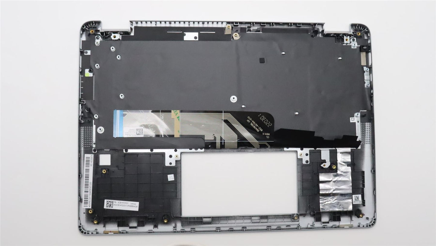 Lenovo IdeaPad 5 14ALC7 Keyboard Palmrest Top Cover French Cloud Grey 5CB1H72331