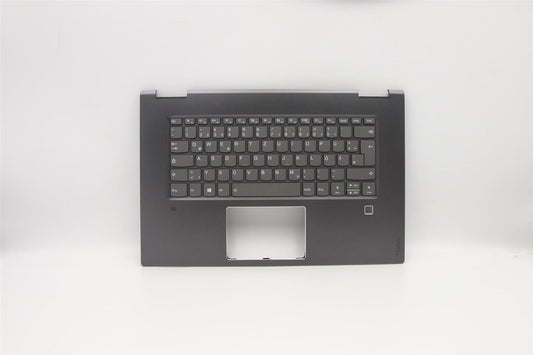 Lenovo Yoga 720-15IKB Keyboard Palmrest Top Cover German Grey 5CB0N67919