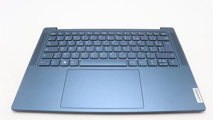 Lenovo Yoga 7 14ARP8 Palmrest Cover Touchpad Keyboard French Silver 5CB1L50317