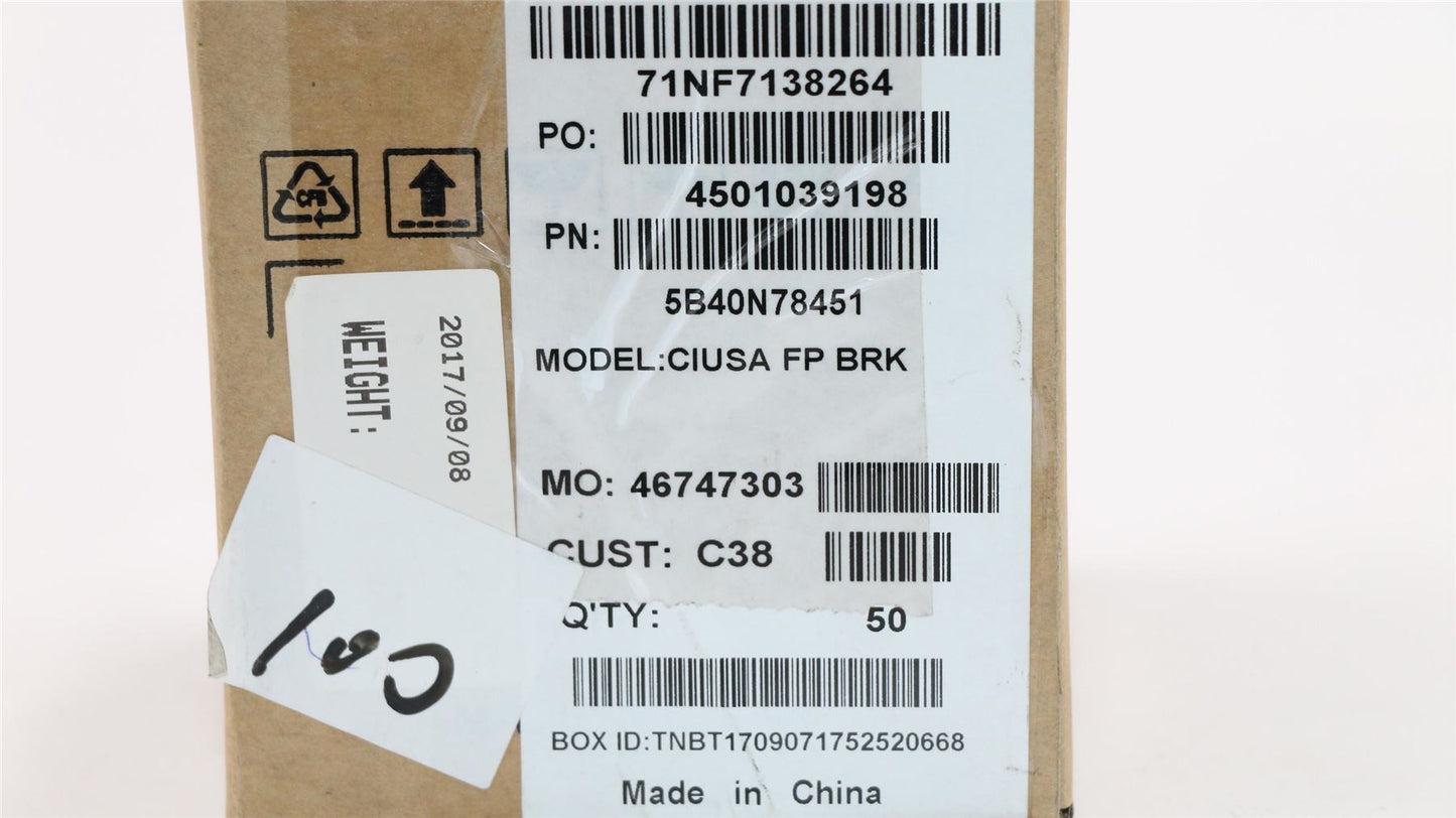 Lenovo 5B40N78451 FP Bracket C 80X2