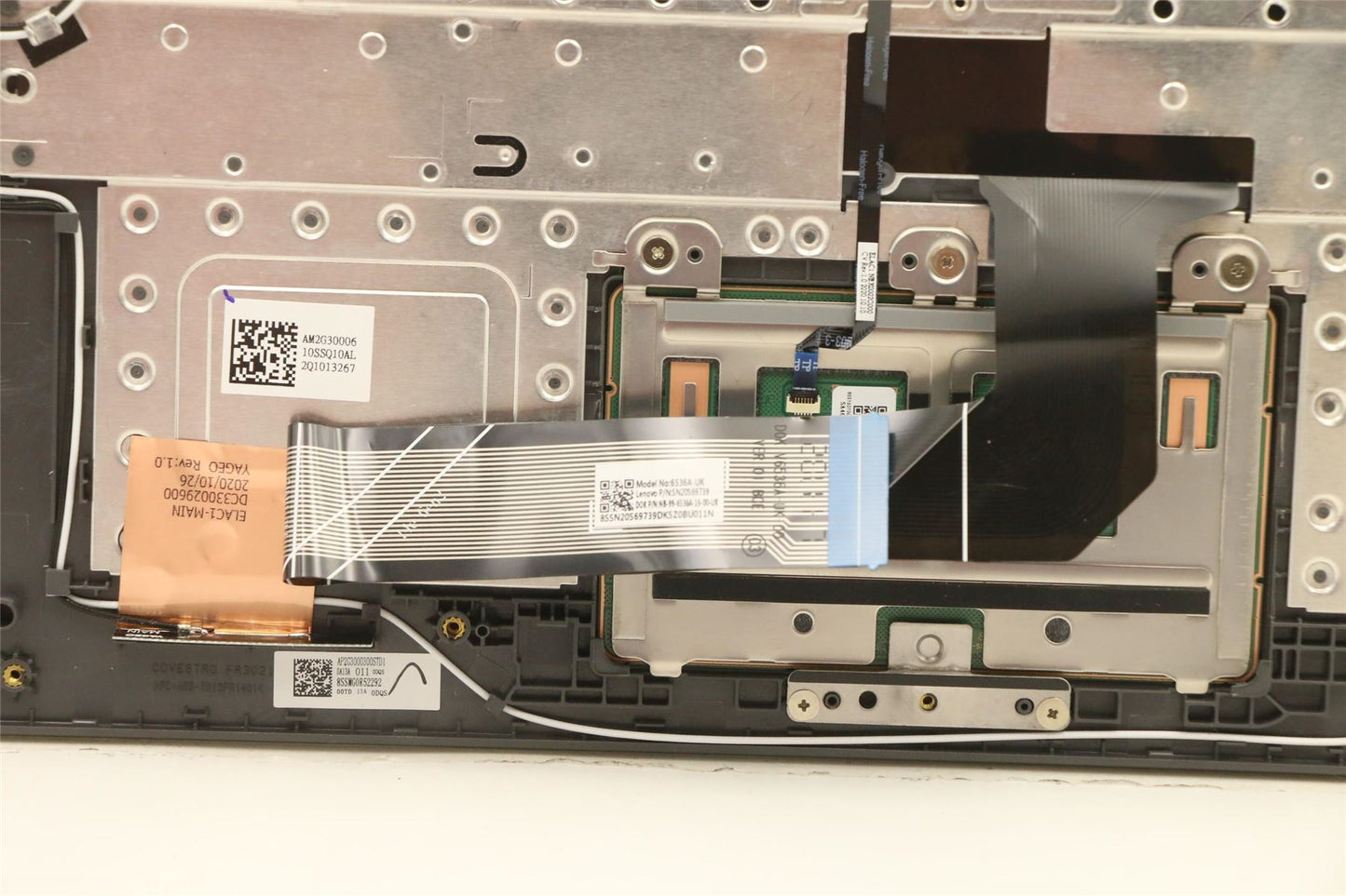 Lenovo Chromebook S345-14AST 14e Keyboard Palmrest Top Cover UK Grey 5CB0S95250