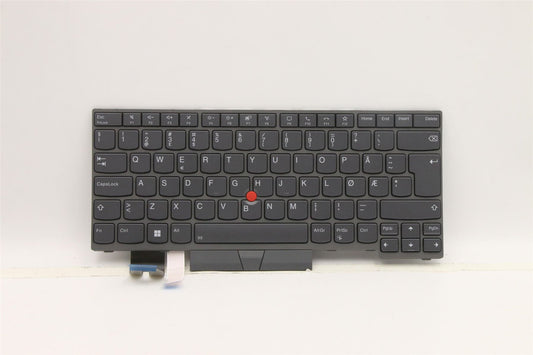 Lenovo ThinkPad T14 Gen 2 P14s Gen 2 Keyboard Norwegian Grey Backlit 5N21B08357