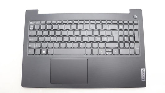 Lenovo V15 G4 IAH Palmrest Cover Touchpad Keyboard Nordic Black 5CB1M48913