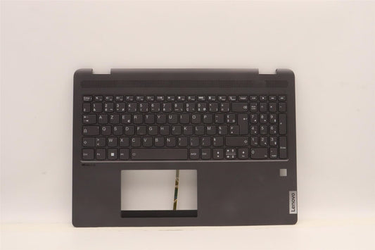 Lenovo IdeaPad 5 16IAU7 Keyboard Palmrest Top Cover French Slate Grey 5CB1H80895