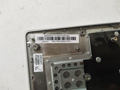 Lenovo IdeaPad 320S-13IKB Keyboard Palmrest Top Cover US Silver 5CB0Q17513