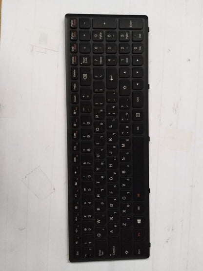 Lenovo HEB-T6E2B-DF-BlackeyBlackFrame-BLKBD Hebrew Keyboard 25214159