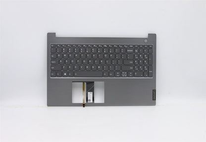 Lenovo ThinkBook 15-IML 15-IIL Keyboard Palmrest Top Cover US Grey 5CB0W45305