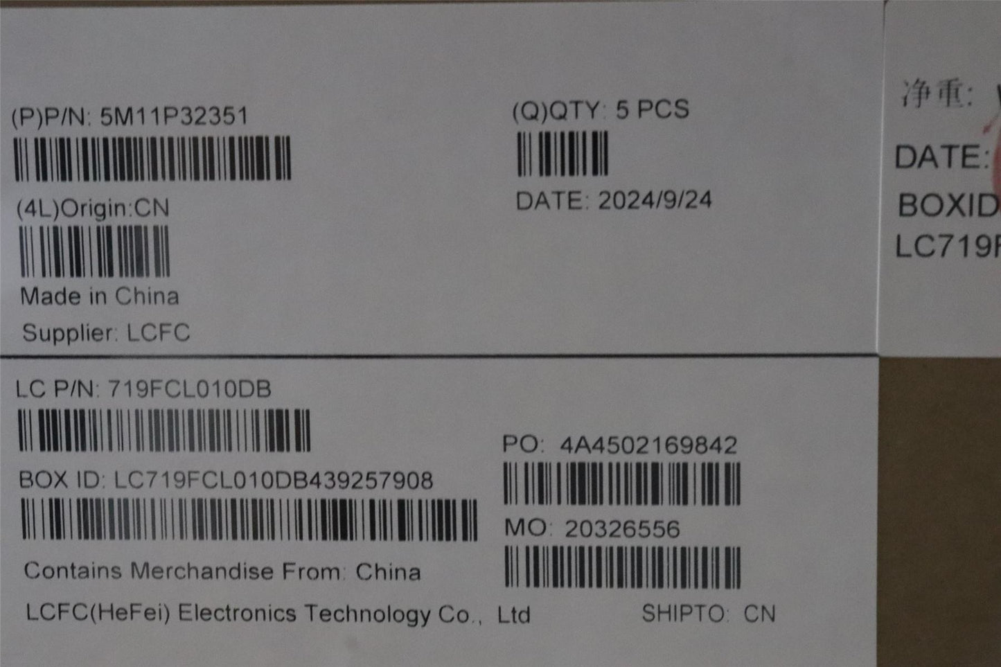 Lenovo MECH_ASM FRU GER BL (TRI) UK BK 5M11P32357