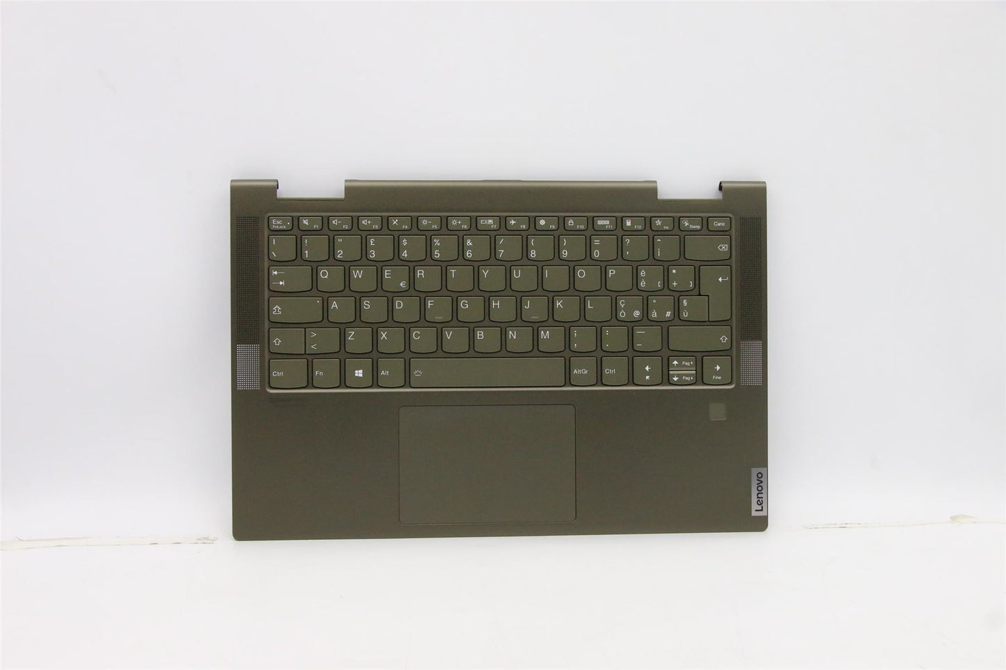 Lenovo Yoga 7-14ITL5 Palmrest Cover Touchpad Keyboard Italian Brown 5CB1A08854