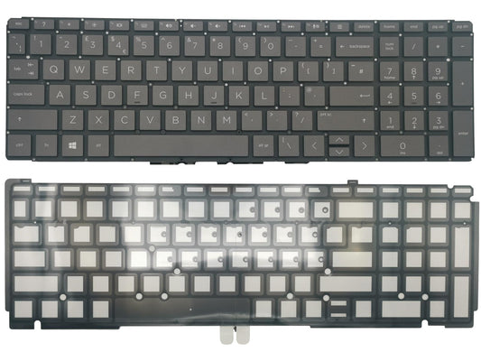 Genuine HP Spectre 15-EB Keyboard UK Black Backlit L95657-031