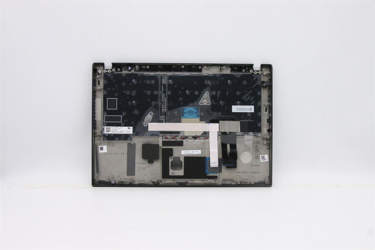 Lenovo ThinkPad T14s Keyboard Palmrest Top Cover Norwegian Black 5M10Z41312