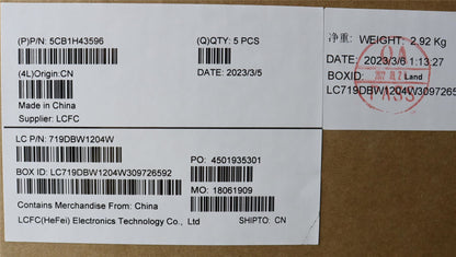 Lenovo Upper Case ASM_POR L82RJ NFP AB 5CB1H43596
