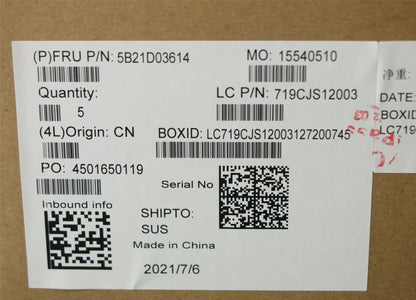 Lenovo MB L82M8 NOK 7505_UMA_4G_NBL 5B21D03614