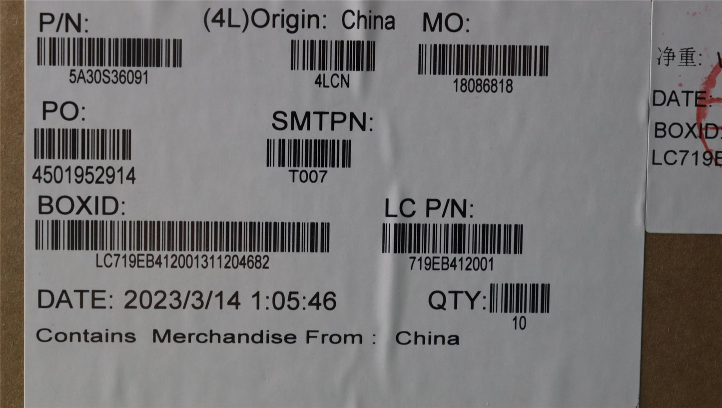 Lenovo ANTENNA L83BY 5A30S36091