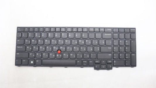 Lenovo ThinkPad T16 Gen 2 P16s Gen 2 L15 Gen 4 Keyboard Ukrainian 5N21K05151