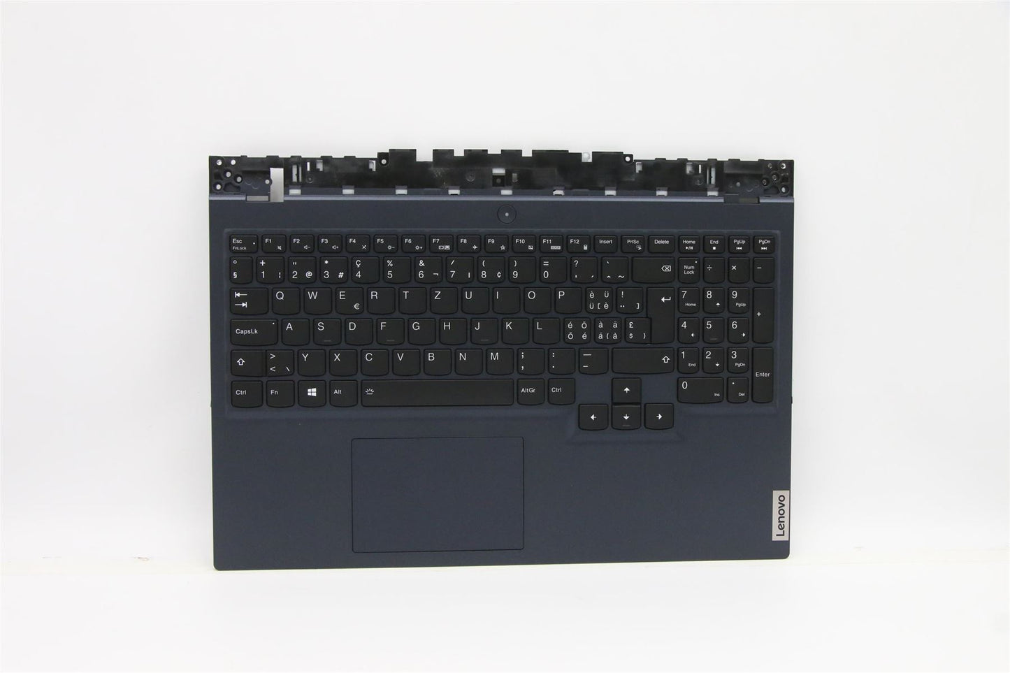 Lenovo Legion 5-15ACH6H Palmrest Touchpad Cover Keyboard Swiss Blue 5CB1C74827