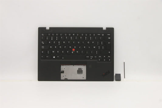 Lenovo ThinkPad X1 Gen 1 Keyboard Palmrest Top Cover Belgian Black 5M11B38311