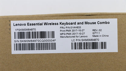 Lenovo ThinkStation M920z M90a P330 Tiny P340 Petit clavier sans fil 01AH833