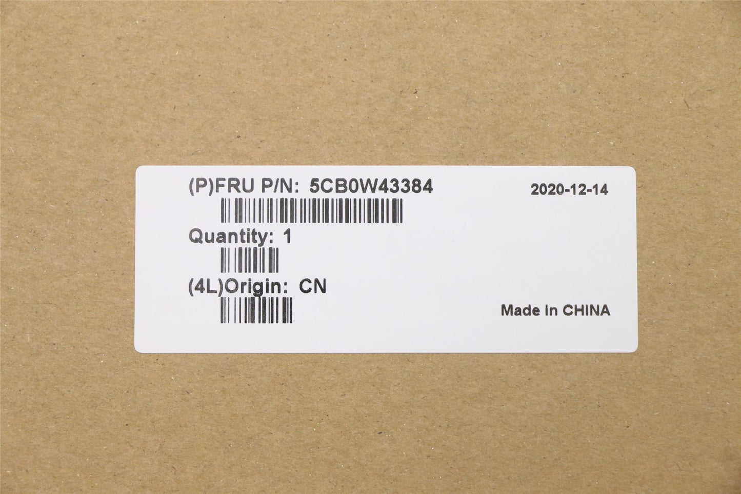 Lenovo Upper case ASM_US INTE L81VBBKIMRD 5CB0W43384