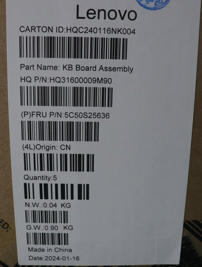 Lenovo Sensor Board H 83D2 5C50S25636