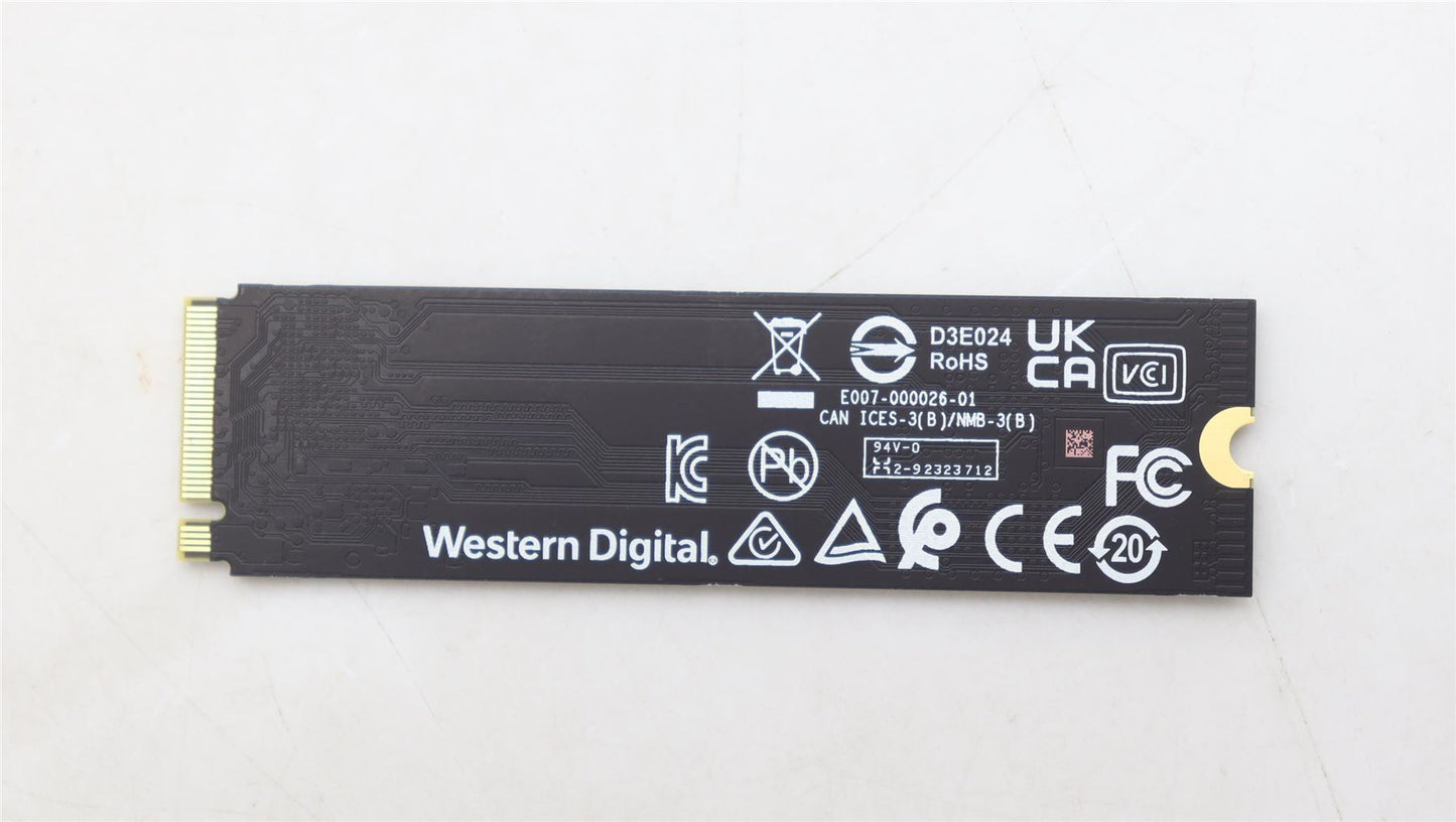 Lenovo ThinkPad SE30 T16 Gen 2 T16 1 T15p 3 Solid State Drive SSD 5SS0V26479