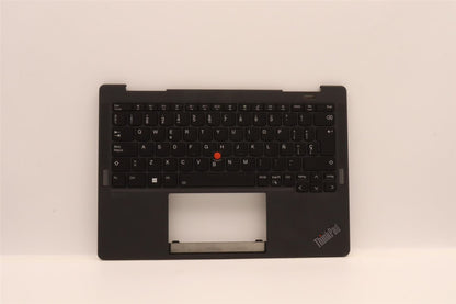 Lenovo ThinkPad X13s Keyboard Palmrest Top Cover Spanish Black 5M11J12749