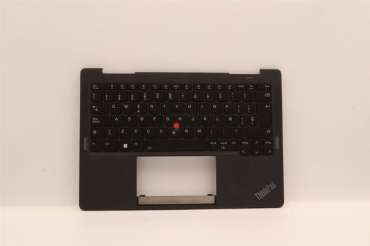 Lenovo ThinkPad X13s Keyboard Palmrest Top Cover Spanish Black 5M11J12749