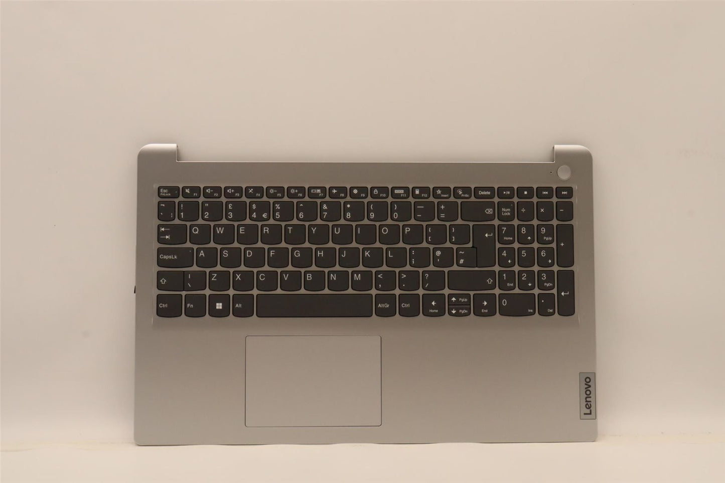 Lenovo IdeaPad 1 15IGL7 Palmrest Cover Touchpad Keyboard UK Grey 5CB1J19728