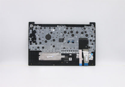 Lenovo ThinkPad E15 2 Tastatur-Handballenauflage-Oberabdeckung UK Schwarz mit Hintergrundbeleuchtung 5M10W64634