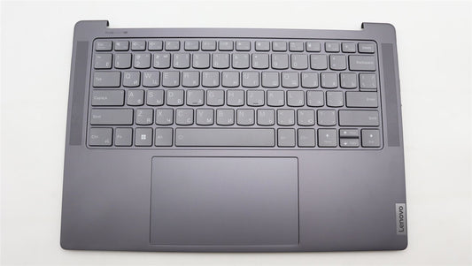 Lenovo Yoga 7 14IRH8 Palmrest Cover Touchpad Keyboard Russian 5CB1L39457