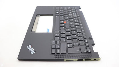 Lenovo ThinkPad X13 Gen 4 Keyboard Palmrest Top Cover Black Backlit 5M11L64094